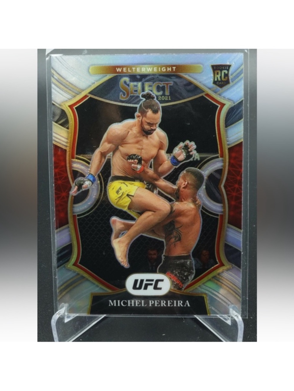 Michel Pereira 2021 Panini Select Champions Rookie RC MMA UFC Card
